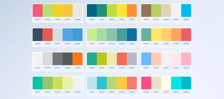 The Popularity of Pastels in Digital and Print Media